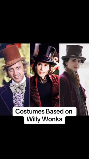 Explore Willy Wonka costume ideas as we welcome the new Wonka movie today! Do you have a Golden Ticket? #wonka #wonkamovieofficial #wonkamovie2023 #willywonkacostume | HalloweenCostumes.com