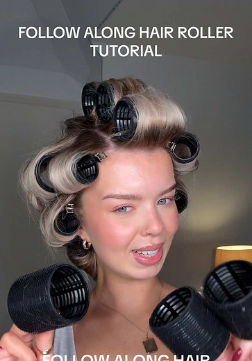 Beginner-Friendly Hair Roller Tutorial for Gorgeous Curls
