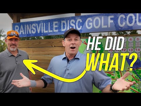 He built a disc golf course after only one year of playing! | Disc Golf Courses