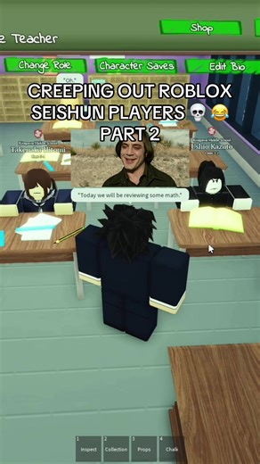Part 3? Follow for more. #roblox #antonchigurh #seishunschoolliferp #trolling #robloxfyp