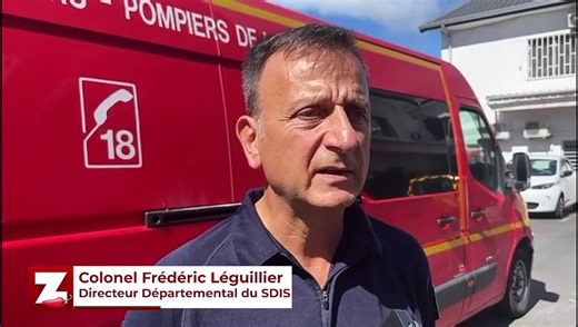 Colonel Frédéric Léguillier, directeur du SDIS