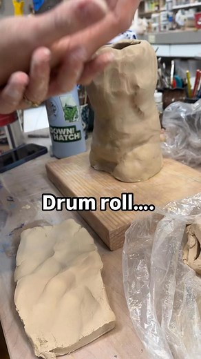 This is Hilton making her awesome animal lamp! I’m making a possum. These beauties will join me at my four day art retreat in Hayesville, NC during Memorial Day weekend. You will learn how to make these 12” table lamps and also how to make my tiny vases. There will also be new friends, fresh food, the great outdoors, yoga by the creek, a mini painting session with @erindrakefordart, swimming in the lake, disco parties, campfires, and more. Register now to join the fun! https://www.bellmoonarts.o