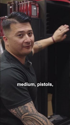 Agile Gun safes at Firearms International