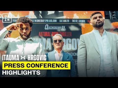 Moses Itauma vs Filip Hrgović | Launch Press Conference Highlights