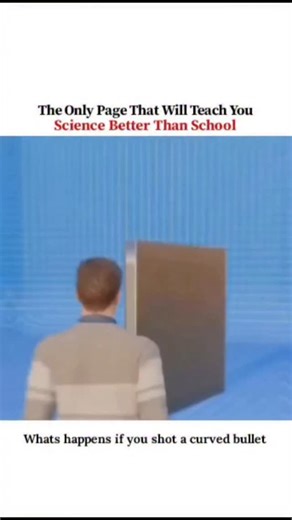 UNIVERSE | SCIENCE | TECHNOLOGY on Instagram: "What happens if you shoot a curved bullet? Sounds like sci-fi… but physics has other plans. A curved bullet doesn’t magically bend mid-air to chase a target. Once fired, the bullet is forced to straighten out almost instantly due to extreme acceleration, gyroscopic stabilization, and air resistance. Any intentional curve in the barrel gets “corrected” the moment it exits. The only real bending that happens comes from physics effects like spin drift,
