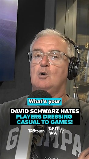 SEN WA on Instagram: "Thoughts on AFL players rocking up in casual clothes to games? 🤔 @Tabtouch"