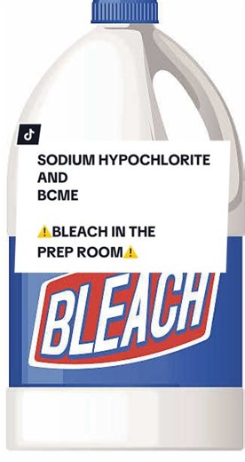 Let’s talk about bleach and embalming! #bleach #mortuaryschool #embalming #preproom #mortician