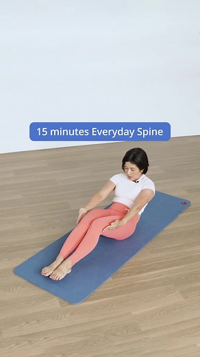 Mira - Pilates Instructor on Instagram: "Comment "Everyday Spine" and I'll send you this workout. 🤸‍♀️ Strengthen your spine with the best Pilates moves in just 15 mins a day! This beginner-friendly routine is a game-changer for back flexibility and strength. Say bye to back aches and hello to better posture, core power, and daily energy. Get ready to make every day a good back day! Grab your mat, and let's get started! #SpineHealth #BackStrengthening #PostureImprovement #CorePilates #DailyRout