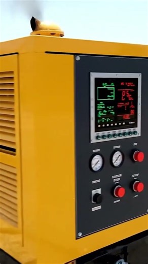 High power industrial diesel generator