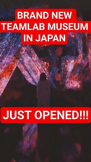 The LARGEST Teamlab Museum in Japan JUST OPENED! Teamlab Biovortex in Kyoto