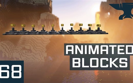 【生肉】Minecraft 1.18 Forge Mod 开发教程 #68使用GeckoLib制作带动画的方块