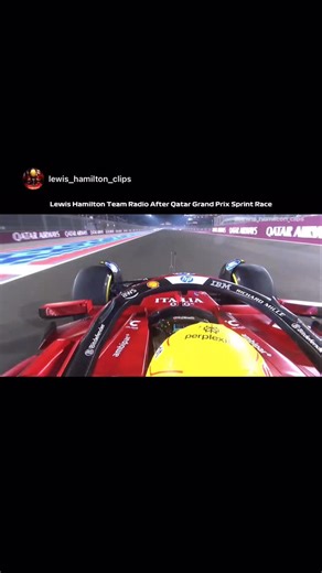 @lewis_hamilton_clips | P12 one more to go 🎥: F1 TV #f1reels #ferrari #f1 #lewishamilton #formula1 #charlesleclerc #reels #teamlh #teamlh44 #stillwerise #f1fans... | Instagram