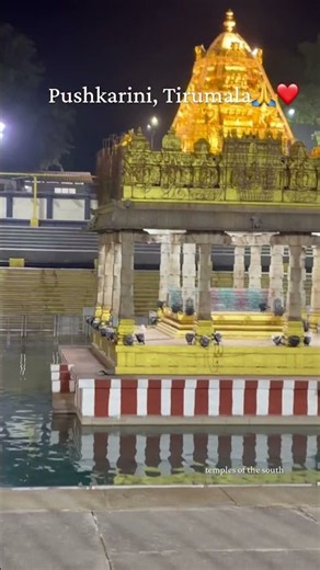 Pushkarini Tirumala ❤️🙏 #tirupati #travel #tirumala