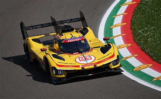 Kubica leads the way for Ferrari in first Imola 6H practice | RACER