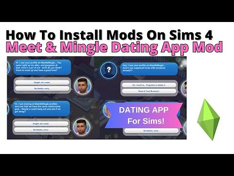 How To Install Meet & Mingle Dating App Mod For Sims 4 | 2024