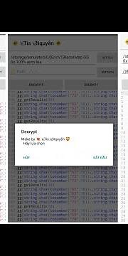 Update App Enc & Dec V1.5 [Decrypt V1, Text Lua]