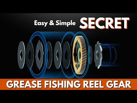 Fishing Reel Maintenance SECRET - How to Properly Grease Fishing Reel Gears