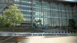 Nineteen people charged with federal gun law violations in Waterloo