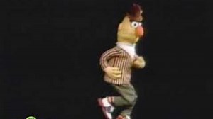 Sesame Street Bert Dances To Doin' The Pigeon