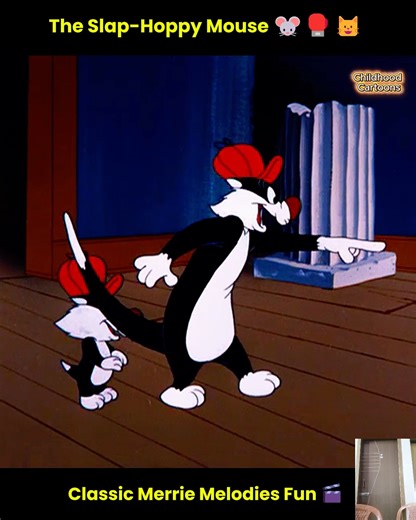 The Slap-Hoppy Mouse 🐭🥊🐱 Hippety Hopper Turns Sylvester Into a Punchline! 🤣💥 Merrie Melodies Fun | Childhood Cartoons