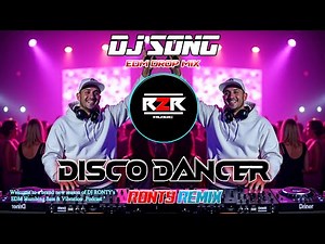 I AM A DISCO DANCER DJ REMIX | UNIQUE STYLE EDM MIX | NEW DJ SONG 2025 | DJ R2R MUSIC