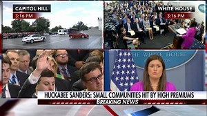 WATCH: A reporter interrupted the White House press briefing to object to Sarah Huckabee Sanders' criticism of the media. http://bit.ly/2tU4Ra9 | Fox News Flash