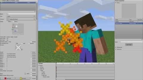 Mine-imator 1.0.0 Particles