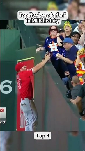 Top 5 MLB Fan Fails! ⚾️ #MLB #baseball #fail #sports #crazy #sportsfail #baseballlife #mlbhighlights