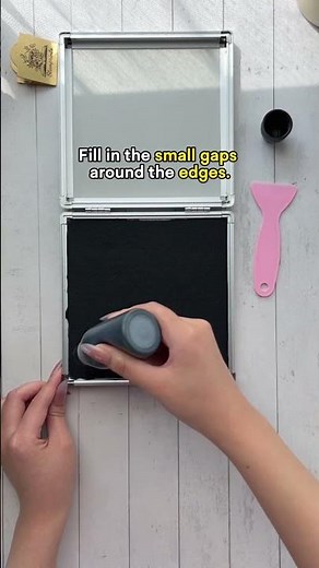 How to ink your stamp pad #diy #stamping #stamprints