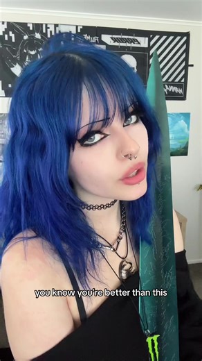 Big Blue Sword: Embrace Your Inner Goth