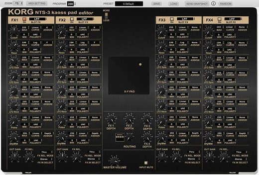 KORG NTS-3 Kaoss Pad Gets Third-Party Editor