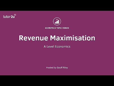 Business Objectives: Sales Revenue Maximisation