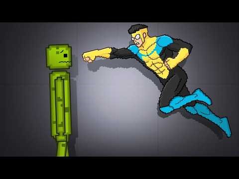 Testing Every INVINCIBLE Mod in Melon Sandbox