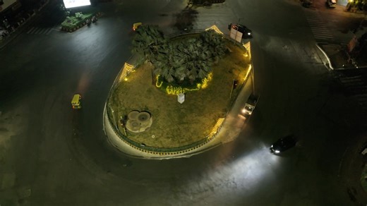 12K views · 119 reactions | Ahmedabad, India’s cleanest city, is wrapped in the golden glow of Diwali. Its illuminated streets, vibrant crossroads, and shimmering skyline together create a breathtaking canvas of festive joy and civic pride. #Ahmedabad #CleanestCityOfIndia #DiwaliInAhmedabad #FestiveAhmedabad #GoldenGlow #SwachhAhmedabad #MyCityMyPride #ProudAhmedabad #CleanCityBeautifulCity | AMC-Amdavad Municipal Corporation | Facebook