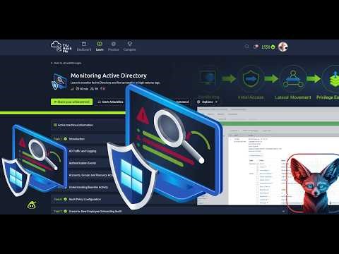 TryHackMe Monitoring Active Directory | Full Walkthrough 2026