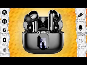 A90 Pro TWS Wireless Gaming Earbud with Digital Display #Earbuds #A90Pro
