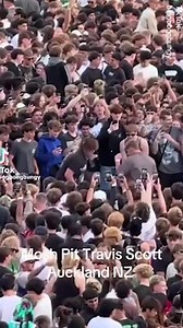 Wild scenes of fight club brawls during Travis Scott NZ concert