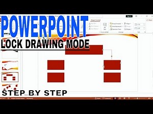 ✅ How To Lock Drawing Mode In PowerPoint 🔴
