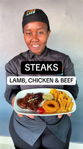 We do all types of steak. 200g Rump steak & 2 sides - from R99.90 200g Fillet steak, Mushroom sauce & 2 sides - from R159.90 Lamb Steak & 2 Sides- from R179.90 Chicken steak: CHICKEN FILLET - R59.90 Juicy chicken fillet grilled to perfection served with your choice of fries or rice @fire_and_ice 📞 031 207 5561 📲 081 289 0178 📍 460 Peter Mokaba Ridge, Overport, Durban 🛵 Delivery via Mr D, Delyvr and Chownow Apps. Prices may vary. T&C’s apply. E&OE. Images and videos for illustrative purposes.