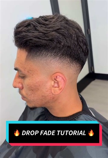 Drop Fade Tutorial 🔥 Step By Step 💈 ✨ BARBER POV w/ ASMR Sounds 🎶 Take Notes! Barber 📲 @Isaac Garduno #barberlife #asmrsounds #tutorial #fyp #barberia