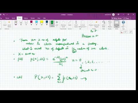 Video 15 Poisson distribution