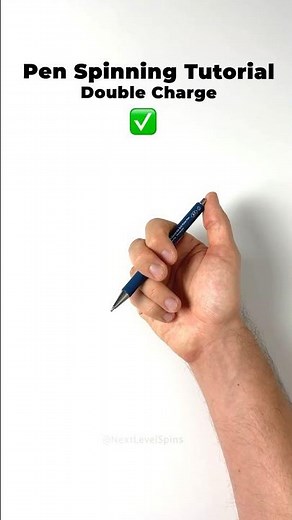 DOUBLE CHARGE Pen Spinning Tutorial 🌀✍️