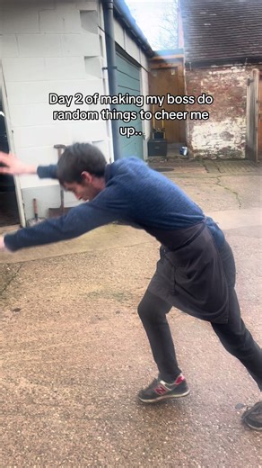 Making My Boss Do Random Things for a Smile