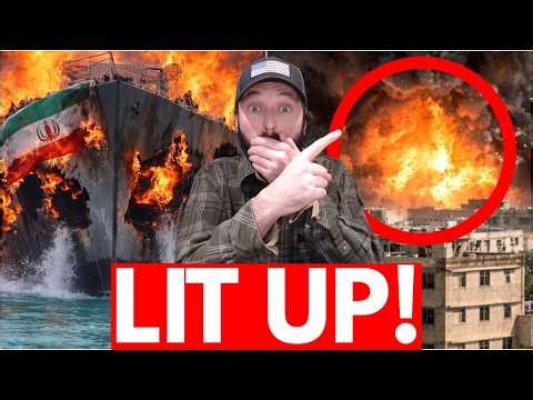 Bombers BURN Iran Down – U.S. Subs TORPEDO Iran's Ships