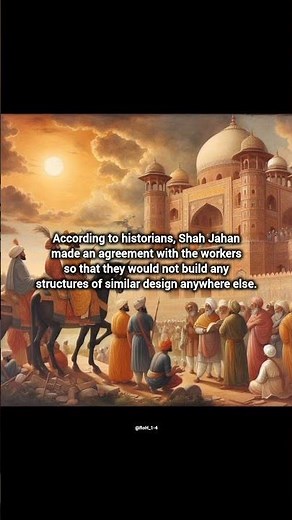 The story behind the creation of the Taj Mahal #story #tajmahal #india #mughal #history #didyouknow