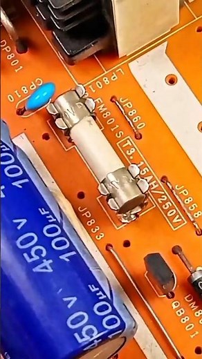 How to test a fuse on an analog multimeter with the position set to buzzer or X1Ω.#fuses #tester