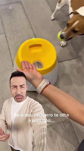 Brinquedo automático que lança bolinha para seu cachorro brincar sozinho 🐶🎾 Diversão garantida, exercício e muita energia gasta! Seu pet vai amar esse lançador automático de bolas. #cachorro #pet #petshop #cachorros #dog 🐶🎾@CHINGLING PRODUTTOS @CHINGLING PRODUTTOS @CHINGLING PRODUTTOS