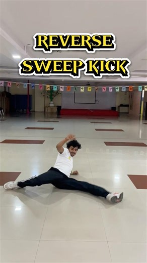 Reverse Sweep Kick Tutorial | Step by Step Martial Arts Training #ReverseSweepKick #shorts