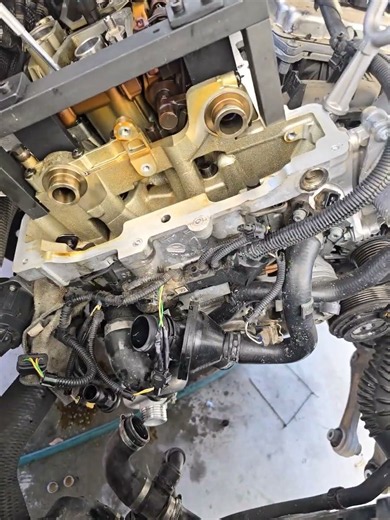 2012 BMW 528i Timing Job #n20 #n26 #bmw #mechanic