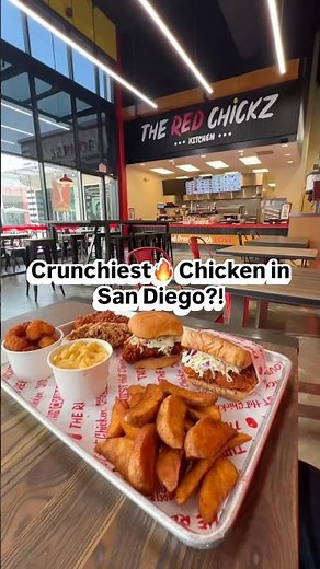 North County San Diego’s Crunchiest Hot Chicken | The Red Chickz Carlsbad #foodiefinds #carlsbadca